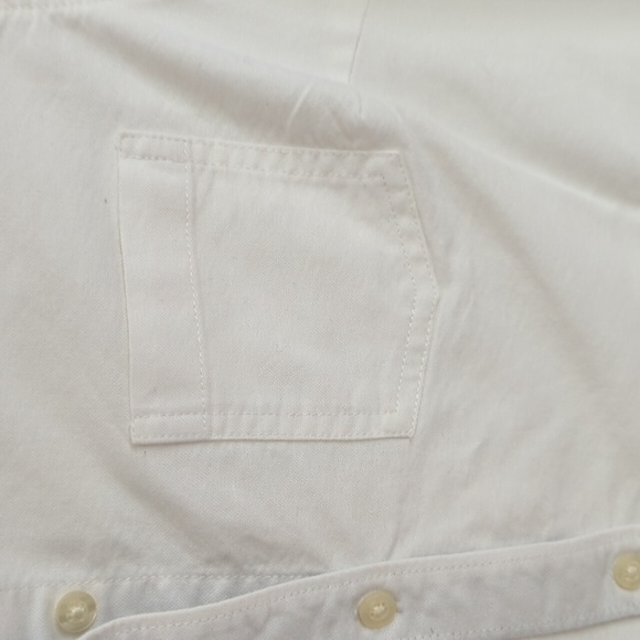White oxford collared white shirt - Picture 3 of 4
